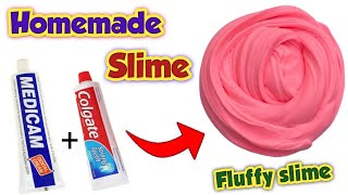 How to make slime without glue at home | How to make toothpaste slime | Diy slime | homemade slime