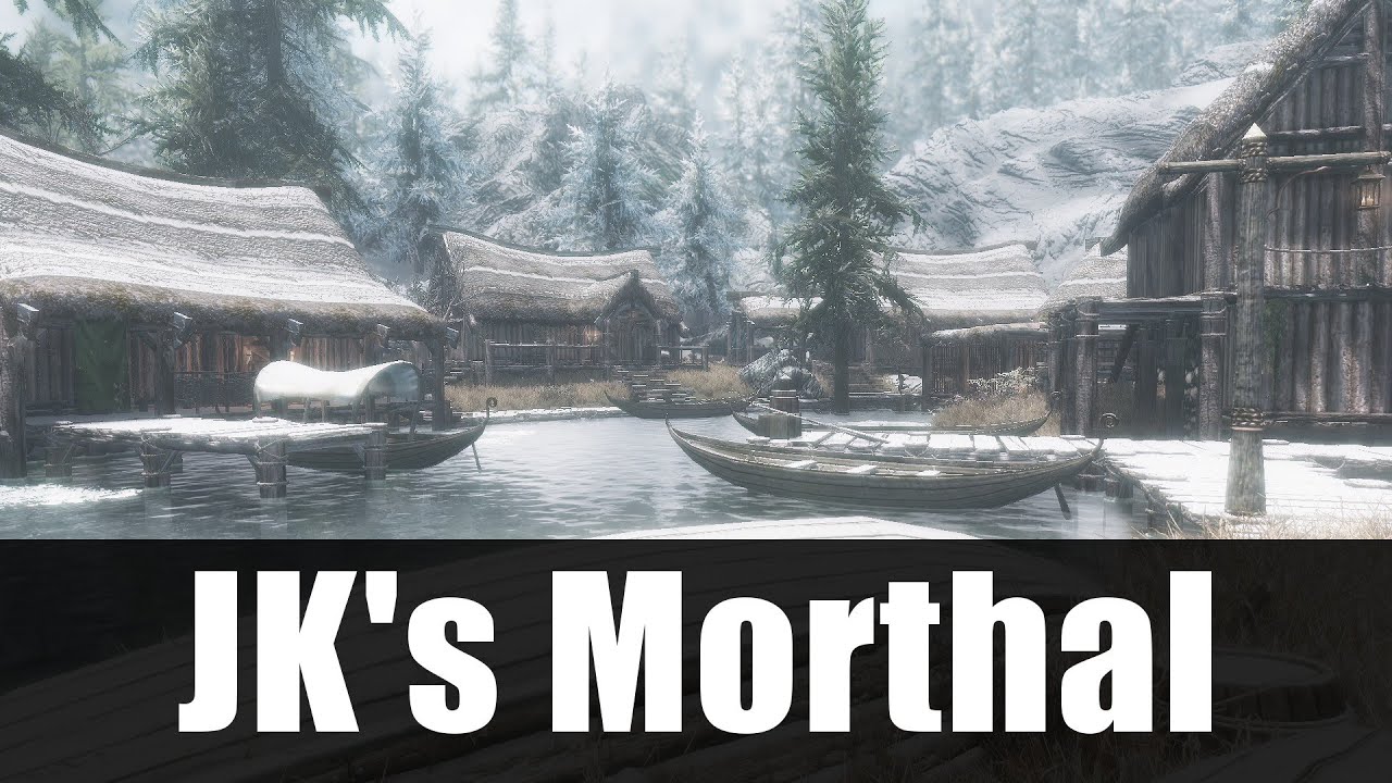 Skyrim Mods JK's Morthal [4k/HD] YouTube