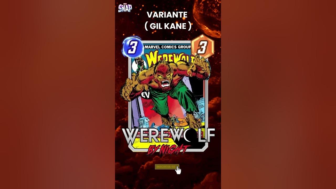 Werewolf By Night Nightforged Marvel Snap Card Variant - Marvel Snap Zone