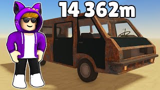 PRZEJECHAŁEM AŻ 14 362m *STRASZNE* W DUSTY TRIP ROBLOX