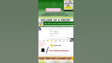 Finding the volume of a prism! CSEC MATHEMATICS