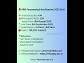 🚨 Big News for Pharma Aspirants!RRB Paramedical 2025 Notification is out 💊 #rrb #pharmacist