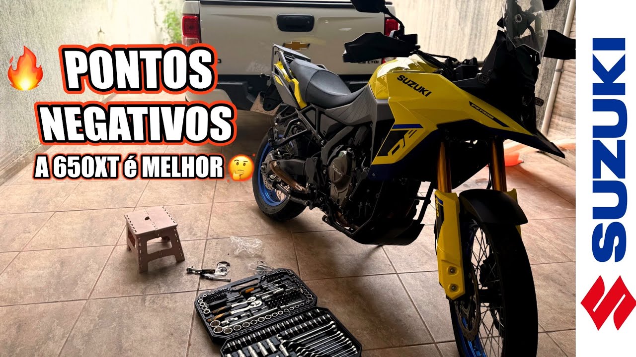 SUZUKI V-STROM 800“DEfeitos”🔥650XT VALE MAIS A PENA ?(veja antes de comprar)
