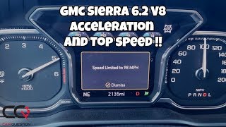 GMC Sierra 6.2L AT4 | Acceleration test and top SPEED | 0-60 Mph \/ 0-100 Km\/h