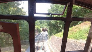 Driving With The Heidelberg Mountain Railroad 4K, Germany In August 2022