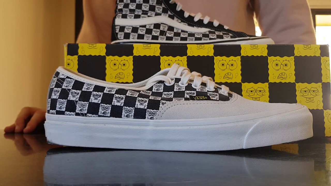 spongebob vans review