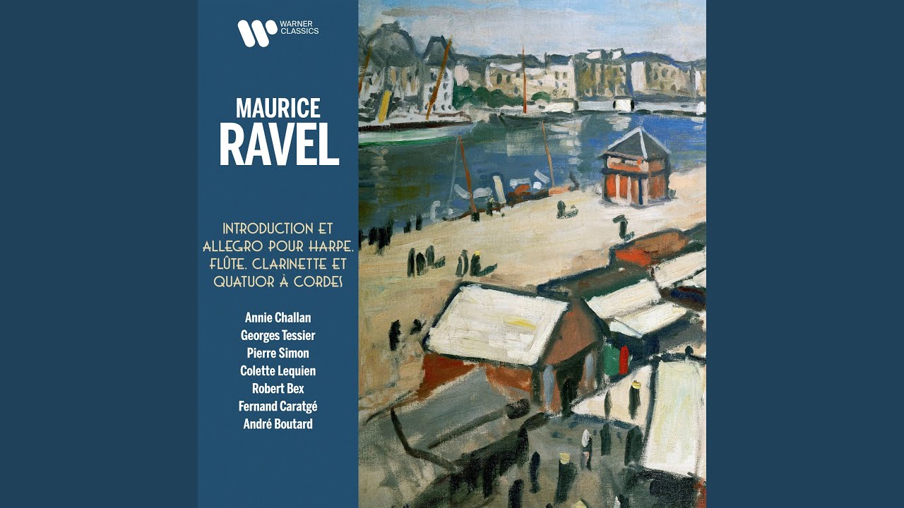 Introduction et allegro pour flûte, clarinette, harpe et quatuor à cordes, M. 46