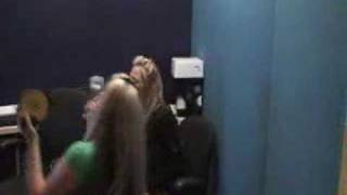 Kristen Mcnamara And John Stewart In The Studio