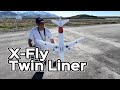 New xfly 40mm twin liner from banana hobby
