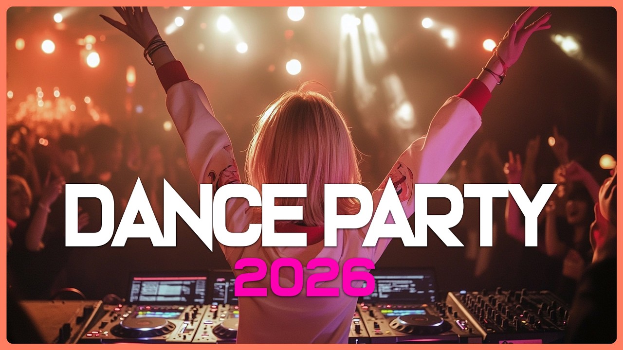 DANCE PARTY SONGS 2026 - Mashups & Remixes Of Popular Songs - DJ Remix Club Music Dance Mix 2026