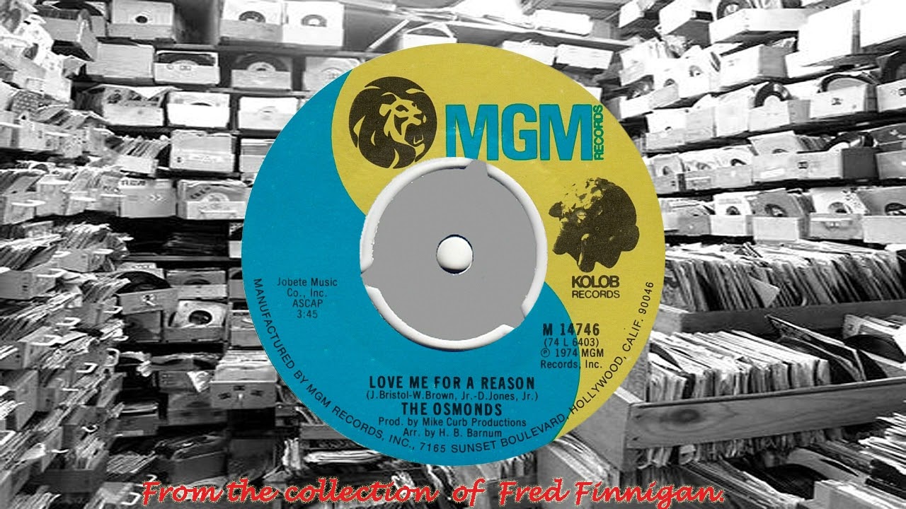 Osmonds, The - Love Me For A Reason(1974) - YouTube