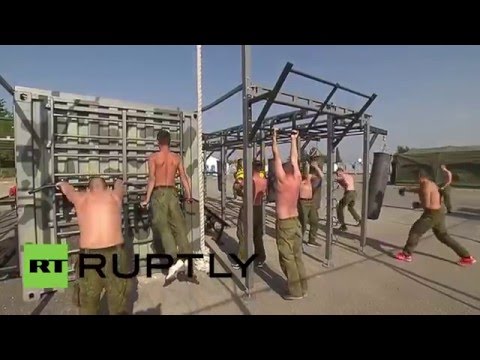 Syria: See Hmeymim air base's new canteen, gym and recreation centre
