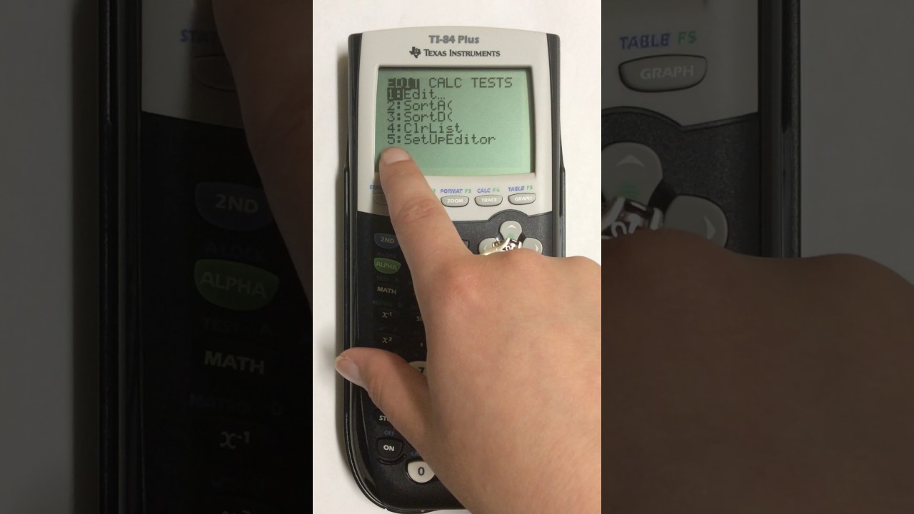 Restoring Deleted List in TI 84 Graphing Calculator