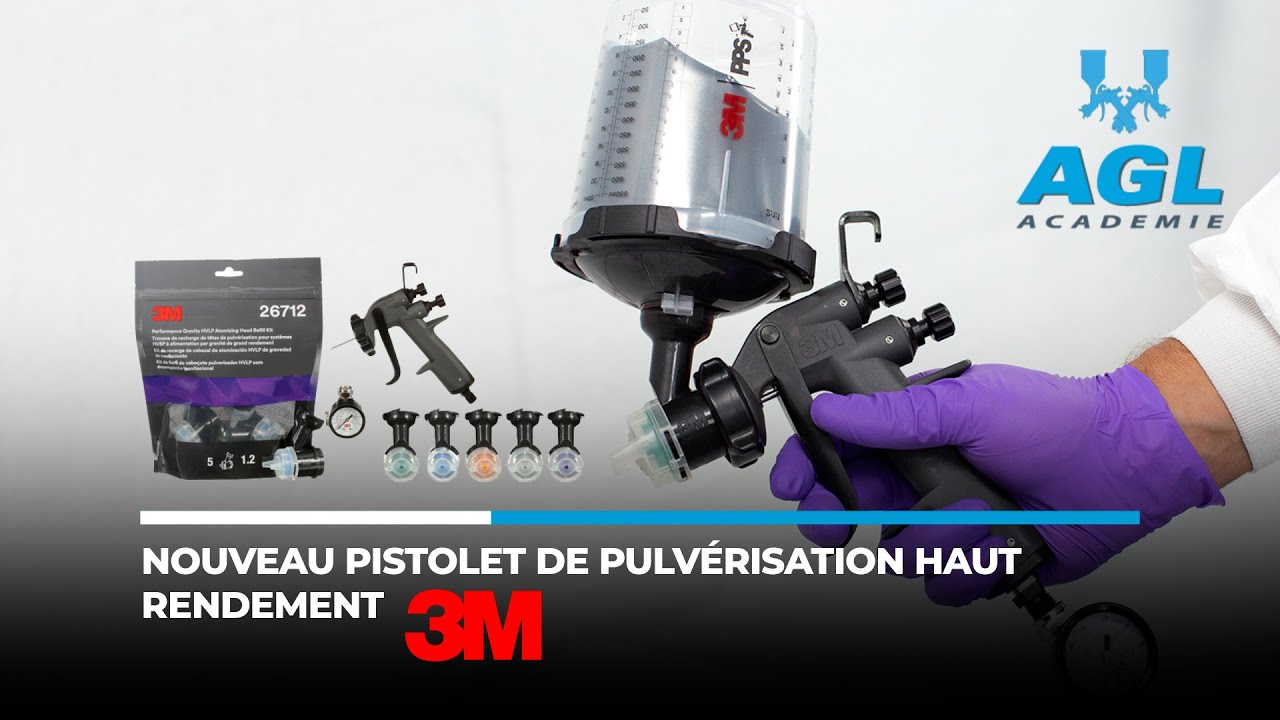 WebSerie AGL Marine / 3M - Pistolet de Pulvérisation à Haut Rendement 3M™ [Ep. 2/6 - FR]