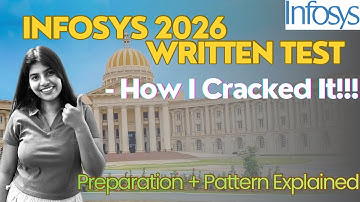 Infosys 2026 Written Test – How I Cracked It! (Pattern + Prep Tips) | @bhavithamosarla 