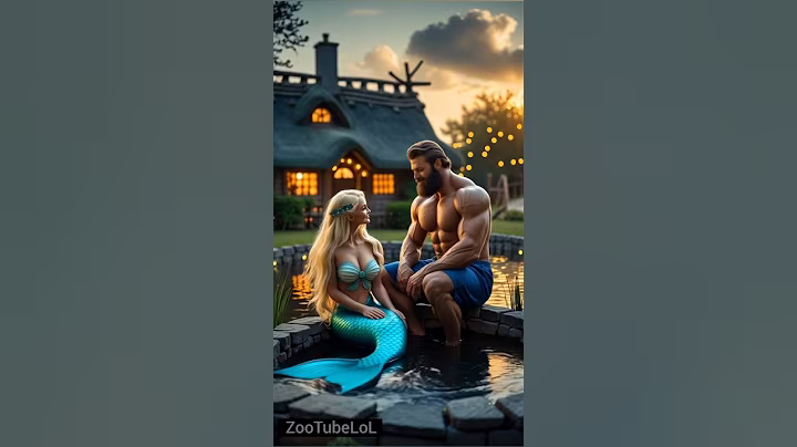 Man to the Rescue: Saving the Mermaid !  #shorts #ai