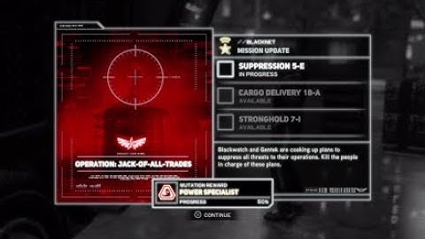 PROTOTYPE: 2 Blacknet Mission 8 (Suppression 5-E)