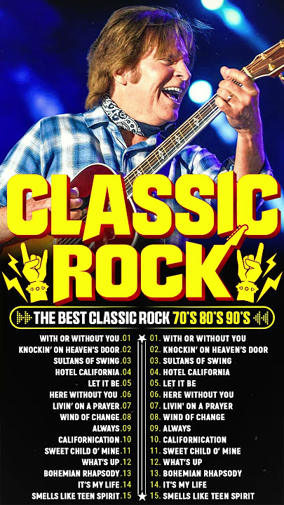 Classic Rock 70s 80s 90s Full Album #classicrocksong #classicrockplaylist #classicrock70s80s