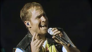 brian littrell’s “straight through my heart” high note for six minutes straight