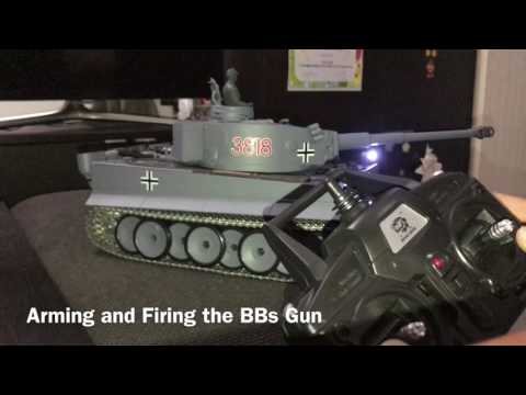 Heng Long 1/16 Scale German Tiger-1Tank Remote Overview