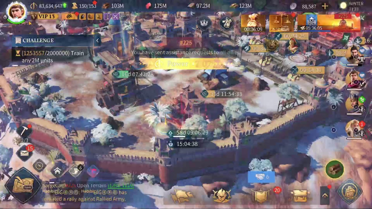 KvK Server 249 vs 225!!!