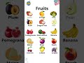 Fruits in English 🍎🍌🥭 | Learn Easy Vocabulary for Beginners Part 1