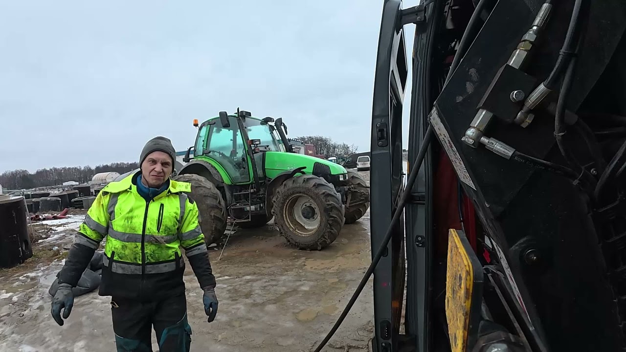 Замена внутренней камеры трактора вручную