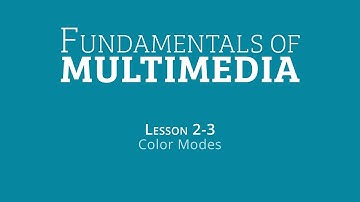 02-03 Lesson - Fundamentals of Multimedia