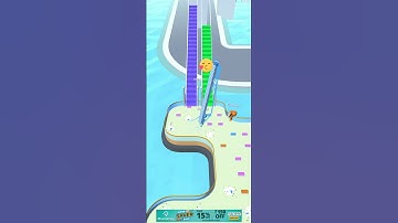 BRIDGE RACE! WHEN A MASTER PLAYING BRIDGE RACE! 😈😈#Short