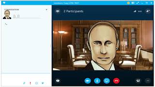 Поздравление с днём рождения для Вячеслава от Путина по скайпу
