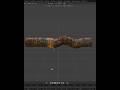 Curve To Tube Modifier 🛢️🔧-- Day-2️⃣3️⃣ of Blender Modifier Series 💥 #curvetotube #modifier #series