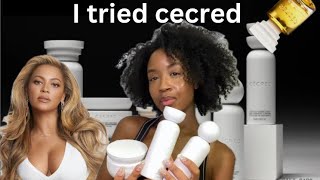 is it worth it?...TYPE 4 HAIR , cecred review 4C 4B FIRST IMPRESSIONS