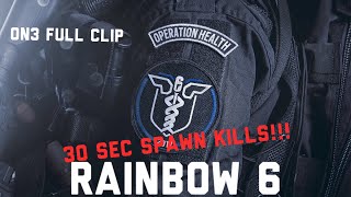 Rainbow Six Siege Favela Triple Kill Spawn Nitro