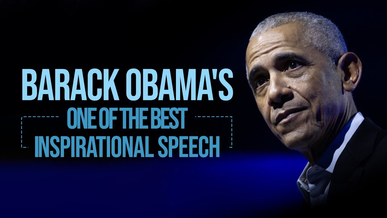 Barack Obama's Inspirational Speech with Subtitles || One of the best English speeches ever 2023 ...