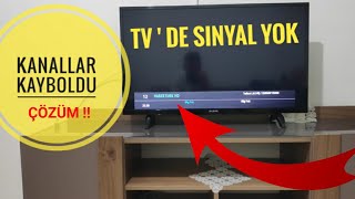 Televizyonda kanallar KAYBOLDU !! ÇÖZÜM! VESTEL - HI-LEVEL - YouTube