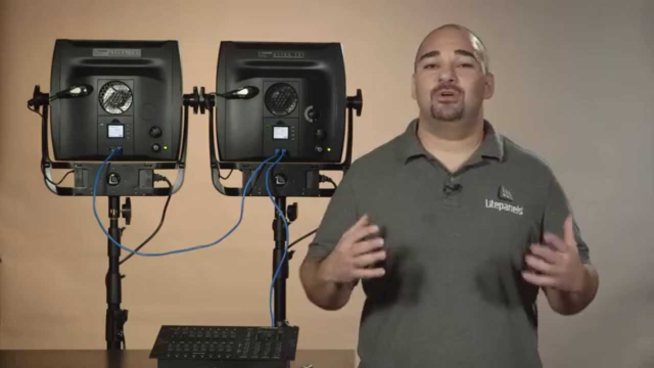Litepanels Astra DMX Communications Modules - YouTube