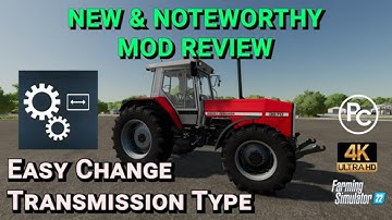 Easy Change Transmission Type | Mod Review | Farming Simulator 22