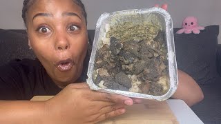 LetsEat Tripe/Mogodu for the FIRST TIME!!🤯🇿🇦TRADITIONAL SOUTH AFRICAN MUKBANG