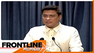 Sen. Zubiri, aminadong masama ang loob sa ilang senador | Frontline Pilipinas