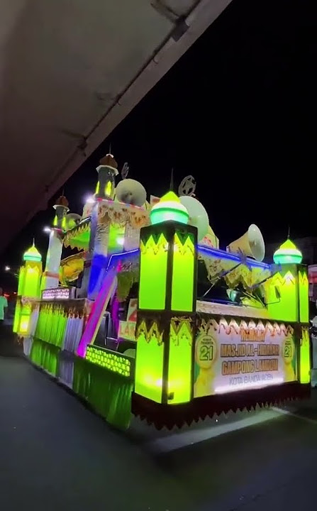 Pawai takbiran jalan kaki hari raya idul fitri 1445 #idulfitri #lebaran #pawai #bandaaceh #takbiran