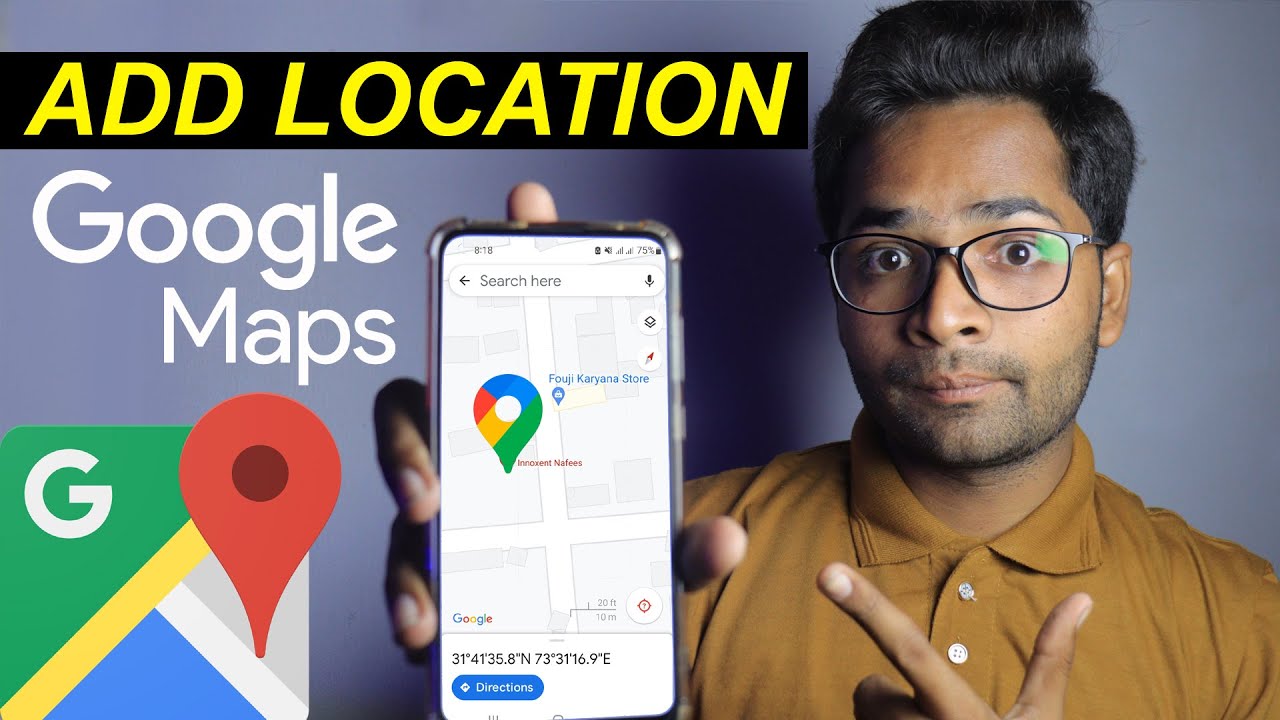 How To Add Location in Google Maps 2024 [Updated] (Hindi/Urdu) Add