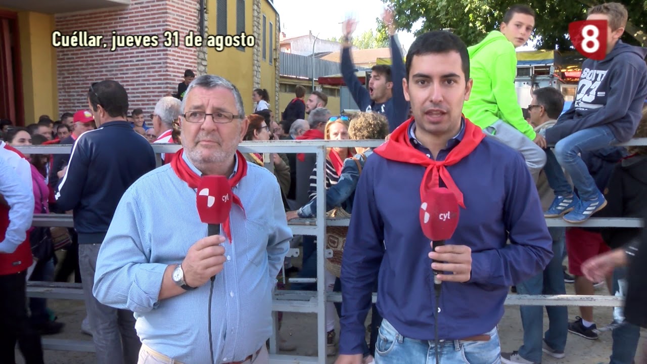 Fiestas de Cuéllar: Quinto encierro, jueves 31 de agosto