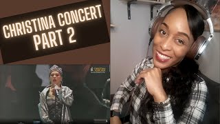 Christina Aguilera Concert Part 2 - Watch A Long (Hollywood Palladium 2022)