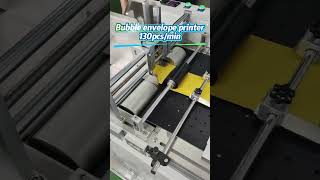 Bubble envelope printing #machine #digitalprint #printing #factory #packaging #singlepassprinter