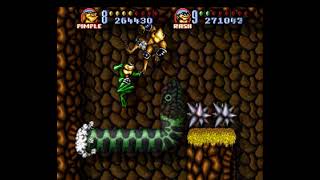 SNES: Battletoads in Battlemaniacs: Stage 4: Snake Pit: Sega Genesis/MegaDrive Cover/Remix