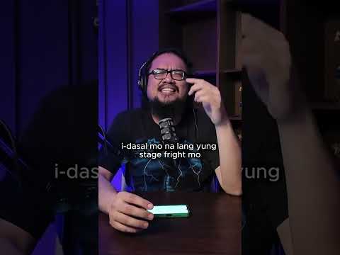 How to deal with stage fright?