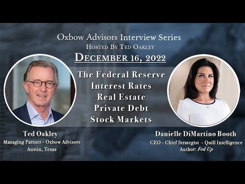 Ted Oakley - Oxbow Interview Series  - Danielle DiMartino Booth  - December 16, 2022