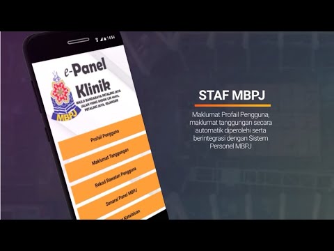 Demo Latihan Sistem ePanel Klinik MBPJ