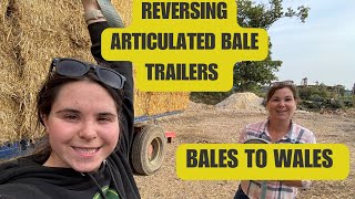 Reversing Articulated Bale Trailers