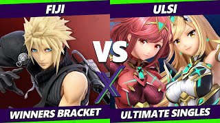 S@X 447 - Fiji (Cloud, Pac-Man) Vs. Ulsi (Pyra/Mythra) Smash Ultimate - SSBU screenshot 5